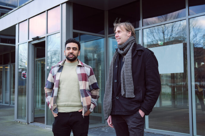 Joop de Boer en Marco Barsoum. HOB