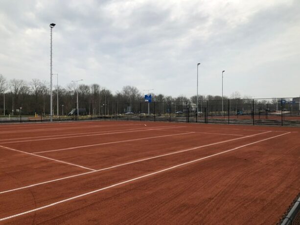 Tennis en padelbanen