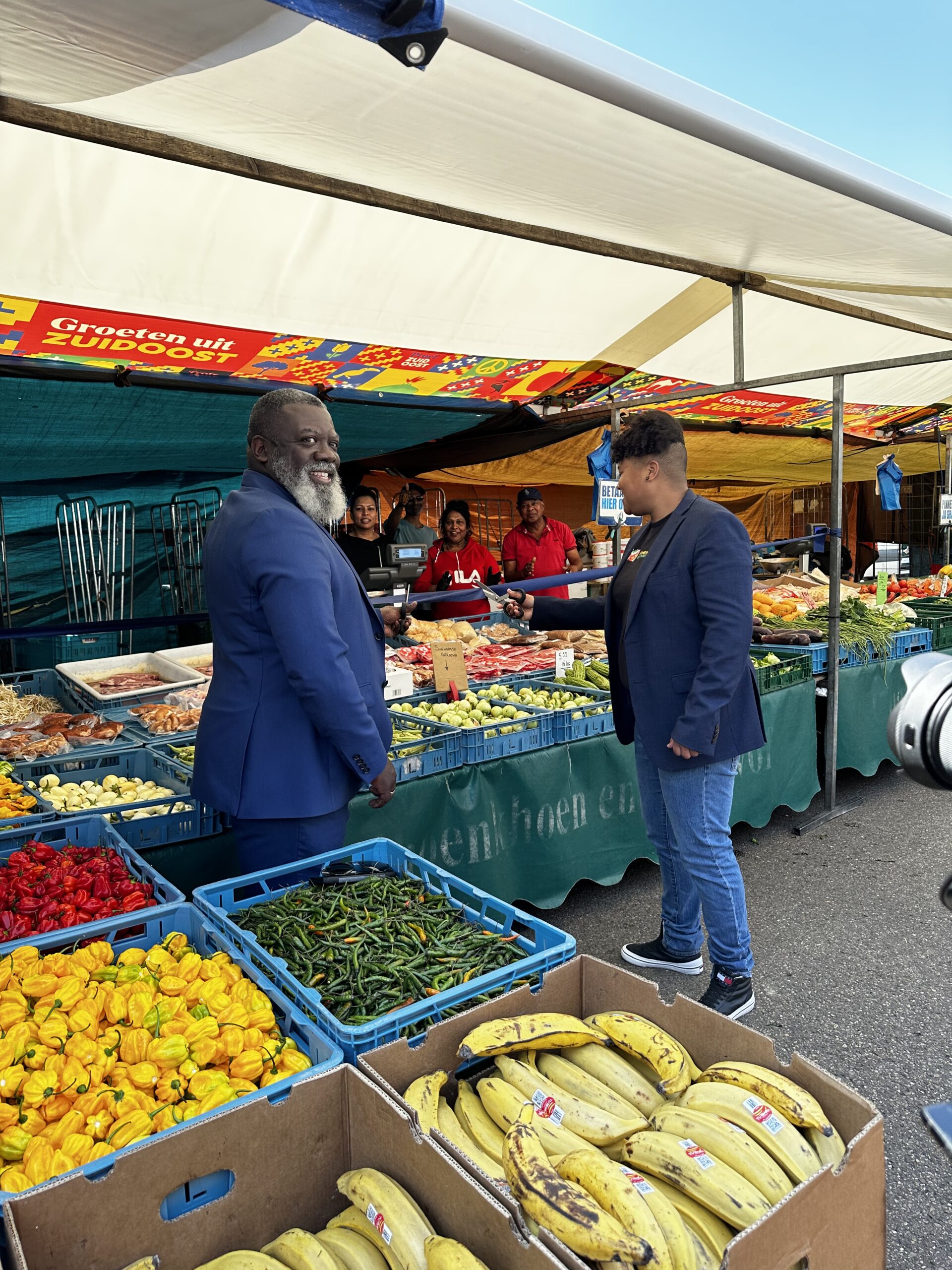 Marktkramen Zuidoost