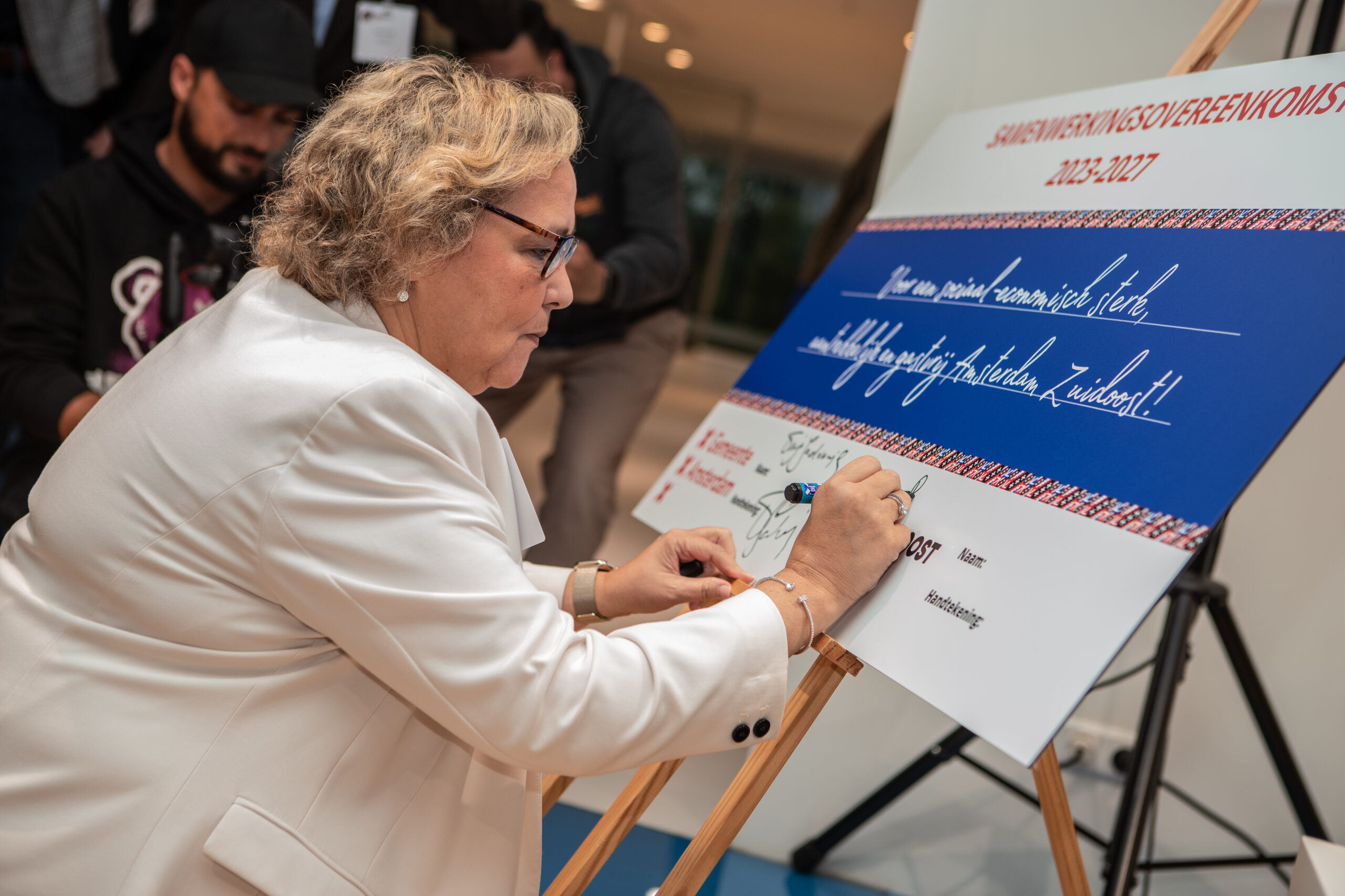 Ondertekenen Samenwerkingsovereenkomst