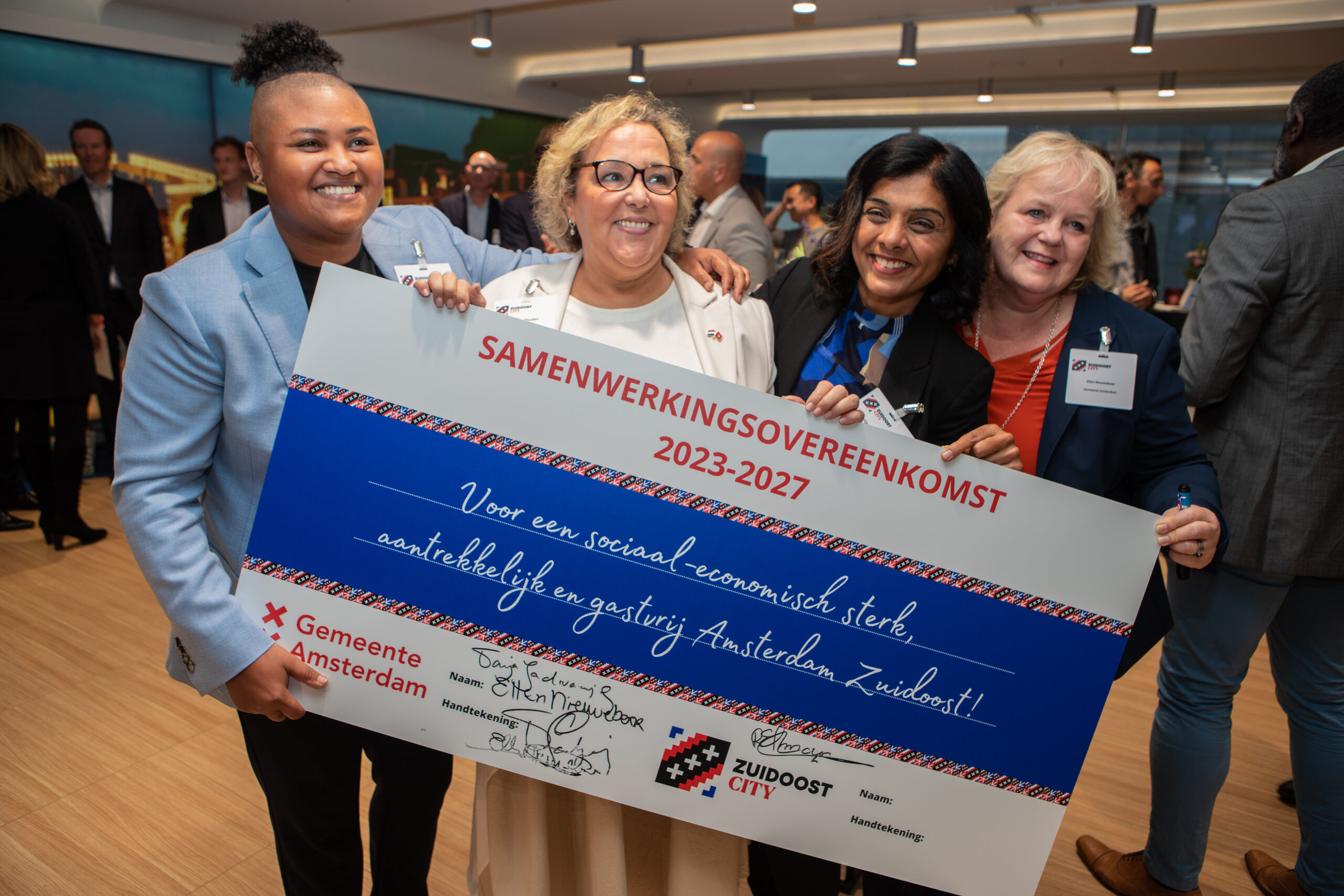 Ondertekenen Samenwerkingsovereenkomst