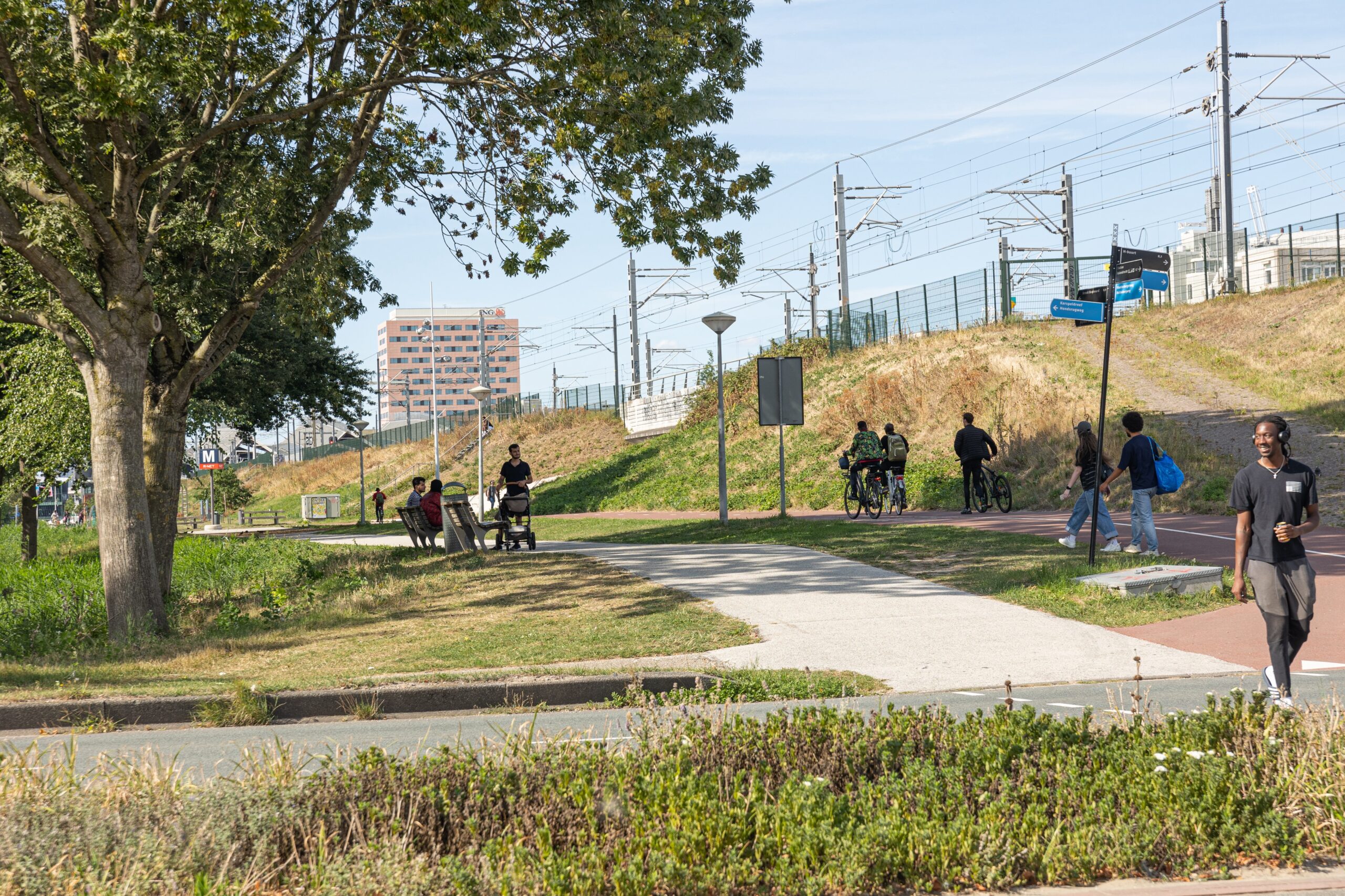 Amstel III-Bullewijk. Spoor