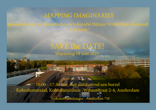 Save the Date ToekomstTiendaagse Encyclopdie