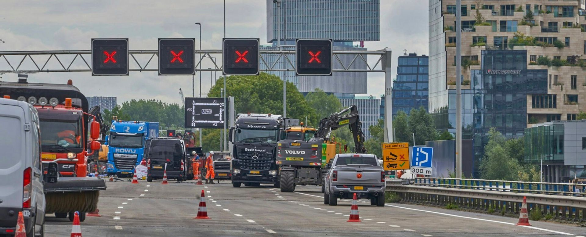 Verkeershinder Amsterdam Zuidoost